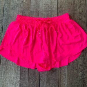 NWOT Women's Neon Pink Shorts